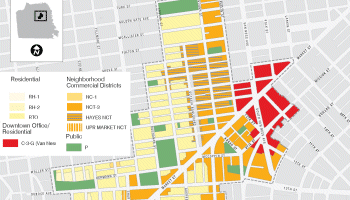 Land-Use Plan Map for part of San Francisco